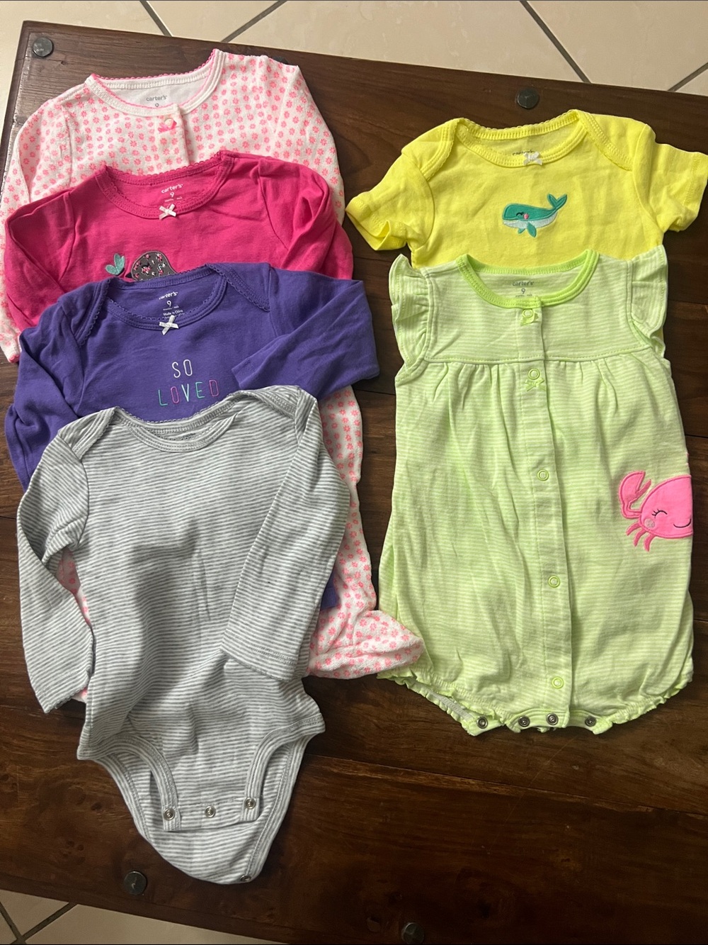 Carter’s baby girl’s jumpsuit